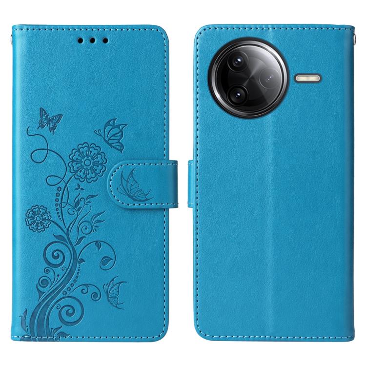 Embossed Butterfly Flowers Leather Phone Case, For Redmi K80 Pro, For Redmi K80, For Redmi Note 14 4G 163.25mm Global, For Redmi Note 14 5G, For Redmi Note 14 Pro 5G / Note 14 Pro+ 5G, For Redmi 14C, For Redmi K70 Ultra, For Redmi 13 4G / Note 13R     ...