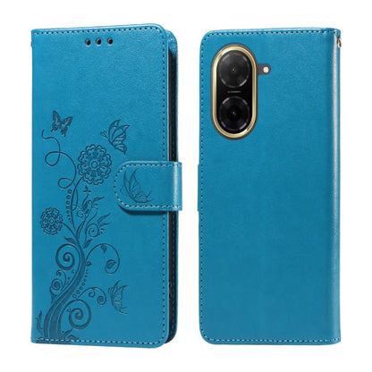 Embossed Butterfly Flowers Leather Phone Case, For Redmi 15a 5G, For Redmi Turbo 5 Max 5G / Poco X8 Pro Max 5G, For Redmi Turbo 5 5G / Poco X8 Pro 5G, For Redmi Note 15 Pro+ 5G 163.3mm / Poco M8 Pro 5G, For Redmi Note 15 4G / 5G Global 164mm / Poco M8 ...
