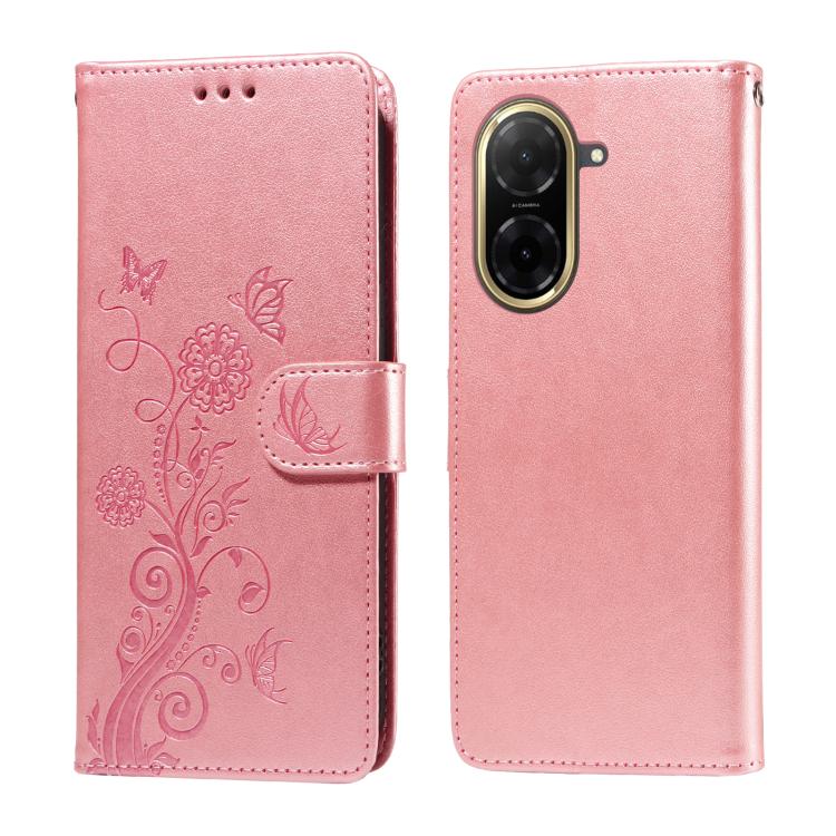 Embossed Butterfly Flowers Leather Phone Case, For Redmi 15a 5G, For Redmi Turbo 5 Max 5G / Poco X8 Pro Max 5G, For Redmi Turbo 5 5G / Poco X8 Pro 5G, For Redmi Note 15 Pro+ 5G 163.3mm / Poco M8 Pro 5G, For Redmi Note 15 4G / 5G Global 164mm / Poco M8 ...