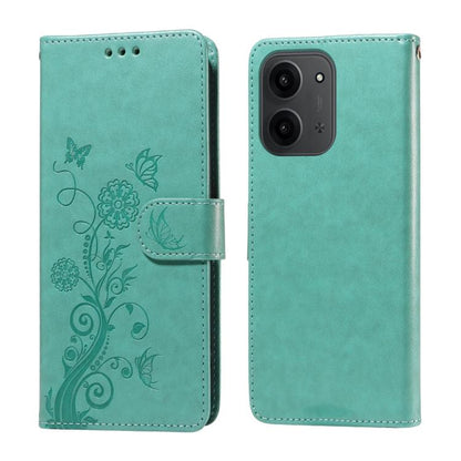 Embossed Butterfly Flowers Leather Phone Case, For Redmi 15a 5G, For Redmi Turbo 5 Max 5G / Poco X8 Pro Max 5G, For Redmi Turbo 5 5G / Poco X8 Pro 5G, For Redmi Note 15 Pro+ 5G 163.3mm / Poco M8 Pro 5G, For Redmi Note 15 4G / 5G Global 164mm / Poco M8 ...
