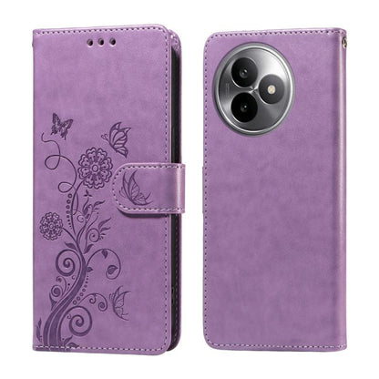 Embossed Butterfly Flowers Leather Phone Case, For Redmi 15a 5G, For Redmi Turbo 5 Max 5G / Poco X8 Pro Max 5G, For Redmi Turbo 5 5G / Poco X8 Pro 5G, For Redmi Note 15 Pro+ 5G 163.3mm / Poco M8 Pro 5G, For Redmi Note 15 4G / 5G Global 164mm / Poco M8 ...