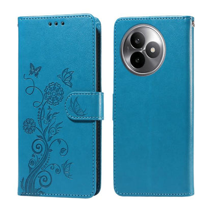 Embossed Butterfly Flowers Leather Phone Case, For Redmi 15a 5G, For Redmi Turbo 5 Max 5G / Poco X8 Pro Max 5G, For Redmi Turbo 5 5G / Poco X8 Pro 5G, For Redmi Note 15 Pro+ 5G 163.3mm / Poco M8 Pro 5G, For Redmi Note 15 4G / 5G Global 164mm / Poco M8 ...