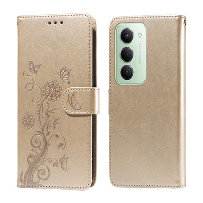 Embossed Butterfly Flowers Leather Phone Case, For Redmi 15a 5G, For Redmi Turbo 5 Max 5G / Poco X8 Pro Max 5G, For Redmi Turbo 5 5G / Poco X8 Pro 5G, For Redmi Note 15 Pro+ 5G 163.3mm / Poco M8 Pro 5G, For Redmi Note 15 4G / 5G Global 164mm / Poco M8 ...