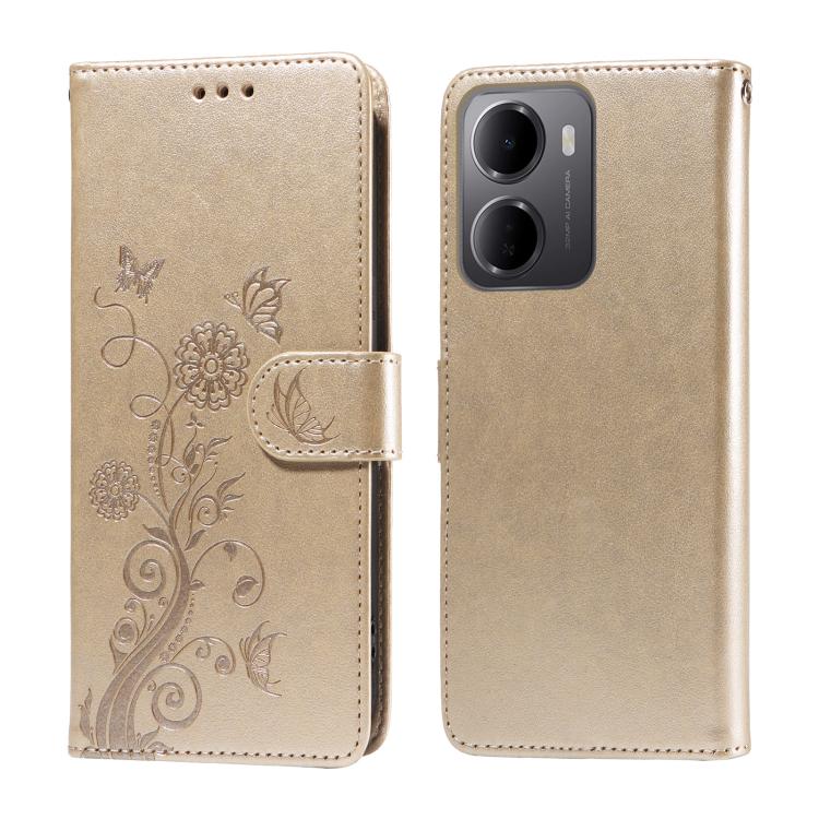 Embossed Butterfly Flowers Leather Phone Case, For Redmi Note 17 5G / 4G Global 171mm, For Redmi Note 17 Pro+ 5G Global 163mm, For Redmi 17 5G / 4G Global 170mm, For Redmi 15a 5G, For Redmi Turbo 5 Max 5G / Poco X8 Pro Max 5G                           ...