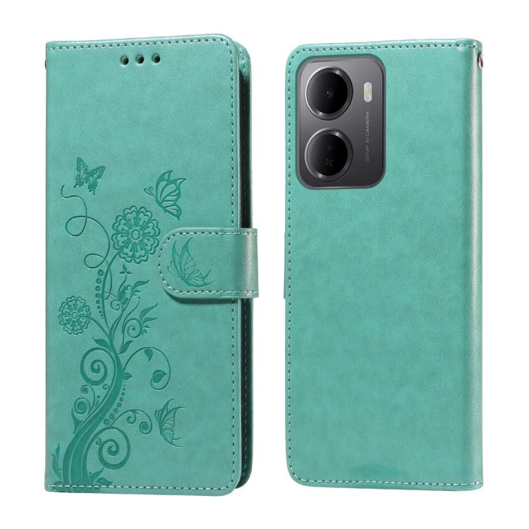 Embossed Butterfly Flowers Leather Phone Case, For Redmi Note 17 5G / 4G Global 171mm, For Redmi Note 17 Pro+ 5G Global 163mm, For Redmi 17 5G / 4G Global 170mm, For Redmi 15a 5G, For Redmi Turbo 5 Max 5G / Poco X8 Pro Max 5G                           ...