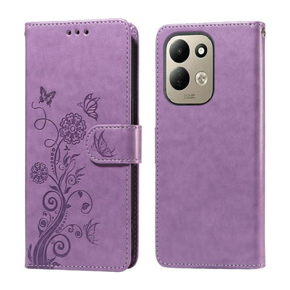 Embossed Butterfly Flowers Leather Phone Case, For Redmi Note 17 5G / 4G Global 171mm, For Redmi Note 17 Pro+ 5G Global 163mm, For Redmi 17 5G / 4G Global 170mm, For Redmi 15a 5G, For Redmi Turbo 5 Max 5G / Poco X8 Pro Max 5G                           ...