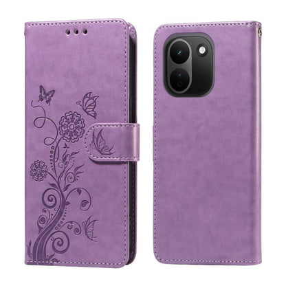 Embossed Butterfly Flowers Leather Phone Case, For Redmi Note 17 5G / 4G Global 171mm, For Redmi Note 17 Pro+ 5G Global 163mm, For Redmi 17 5G / 4G Global 170mm, For Redmi 15a 5G, For Redmi Turbo 5 Max 5G / Poco X8 Pro Max 5G                           ...