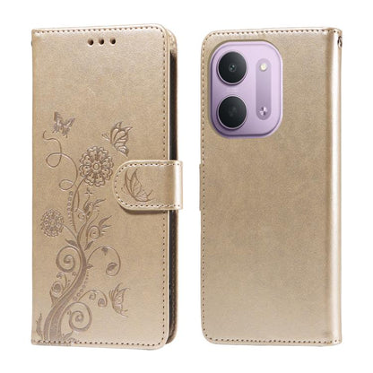 Embossed Butterfly Flowers Leather Phone Case, For Redmi Note 17 5G / 4G Global 169.7mm, For Redmi 17C 5G, For Redmi Note 17 Pro+ 5G Global 163.4mm, For Redmi 17 5G / 4G Global 170mm, For Redmi K90 Max 5G / K90 Ultra 5G, For Redmi 15a 5G               ...