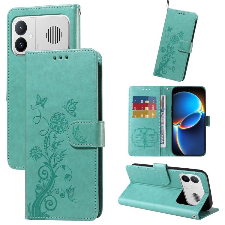 Embossed Butterfly Flowers Leather Phone Case, For Redmi Note 17 5G / 4G Global 169.7mm, For Redmi 17C 5G, For Redmi Note 17 Pro+ 5G Global 163.4mm, For Redmi 17 5G / 4G Global 170mm, For Redmi K90 Max 5G / K90 Ultra 5G, For Redmi 15a 5G               ...
