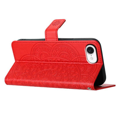 Flower Embossed Leather Phone Case, For iPhone 17e / 16e, For iPhone 17 Pro Max, For iPhone 17 Pro, For iPhone 17, For iPhone Air, For iPhone 16 Pro Max, For iPhone 16 Pro, For iPhone 16 Plus, For iPhone 16