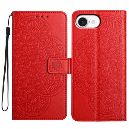 Flower Embossed Leather Phone Case, For iPhone 18 Pro, For iPhone 18 Pro Max, For iPhone 17e / 16e, For iPhone 17 Pro Max, For iPhone 17 Pro, For iPhone 17, For iPhone Air, For iPhone 16 Pro Max, For iPhone 16 Pro, For iPhone 16 Plus, For iPhone 16