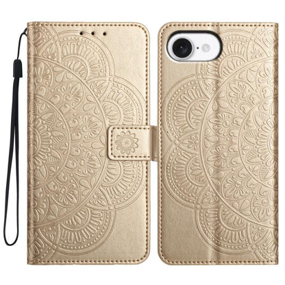 Flower Embossed Leather Phone Case