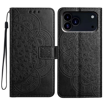 Flower Embossed Leather Phone Case, For iPhone 18 Pro, For iPhone 18 Pro Max, For iPhone 17e / 16e, For iPhone 17 Pro Max, For iPhone 17 Pro, For iPhone 17, For iPhone Air, For iPhone 16 Pro Max, For iPhone 16 Pro, For iPhone 16 Plus, For iPhone 16