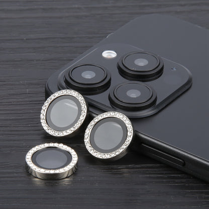9H Point Drill Camera Lens Protector Ring, For iPhone 16 Pro / 16 Pro Max