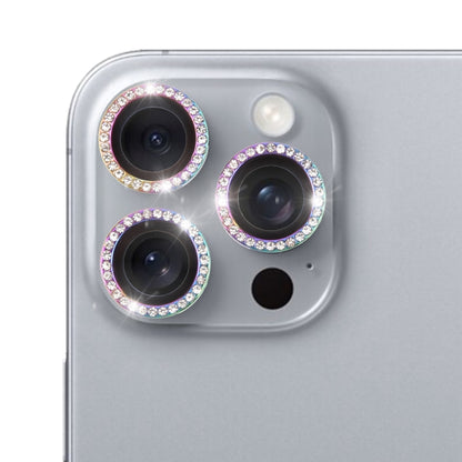 9H Point Drill Camera Lens Protector Ring, For iPhone 16 Pro / 16 Pro Max