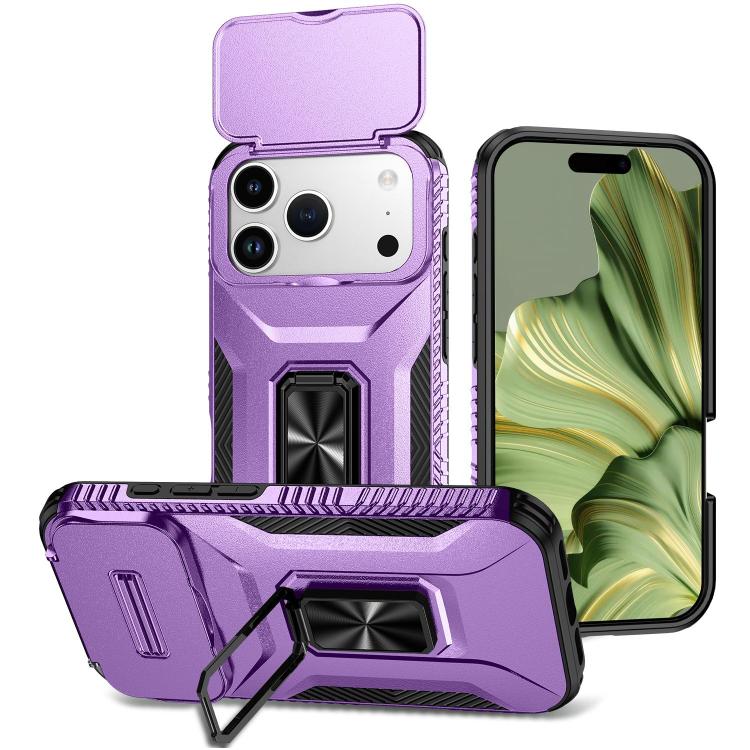 Sliding Camshield Holder Phone Case, For iPhone 18 Pro, For iPhone 18 Pro Max, For iPhone 17e / 16e, For iPhone 17 Pro Max, For iPhone 17 Pro, For iPhone 17, For iPhone Air, For iPhone 16 Pro Max, For iPhone 16 Pro, For iPhone 16 Plus, For iPhone 16   ...