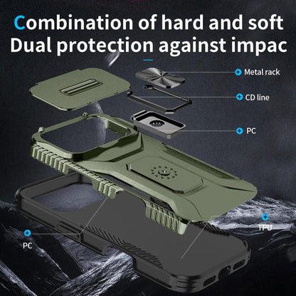 Sliding Camshield Holder Phone Case, For iPhone 18 Pro, For iPhone 18 Pro Max, For iPhone 17e / 16e, For iPhone 17 Pro Max, For iPhone 17 Pro, For iPhone 17, For iPhone Air, For iPhone 16 Pro Max, For iPhone 16 Pro, For iPhone 16 Plus, For iPhone 16   ...
