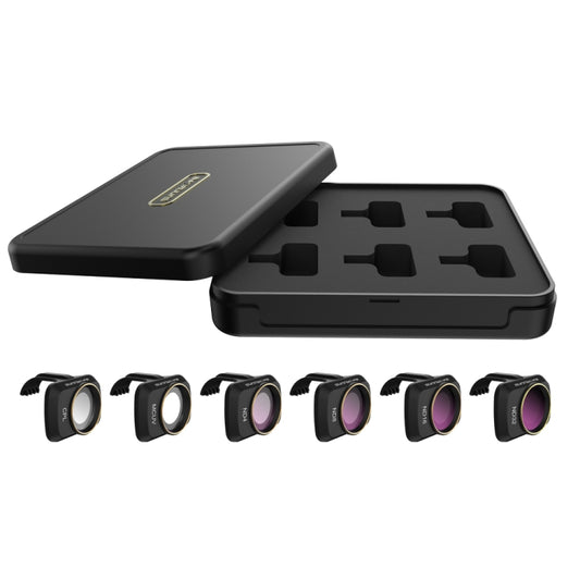 فلتر عدسة Sunnylife MM-FI9258 لطائرة DJI Mavic mini بدون طيار، 6 في 1، MCUV+CPL+ND4+ND8+ND16+ND32