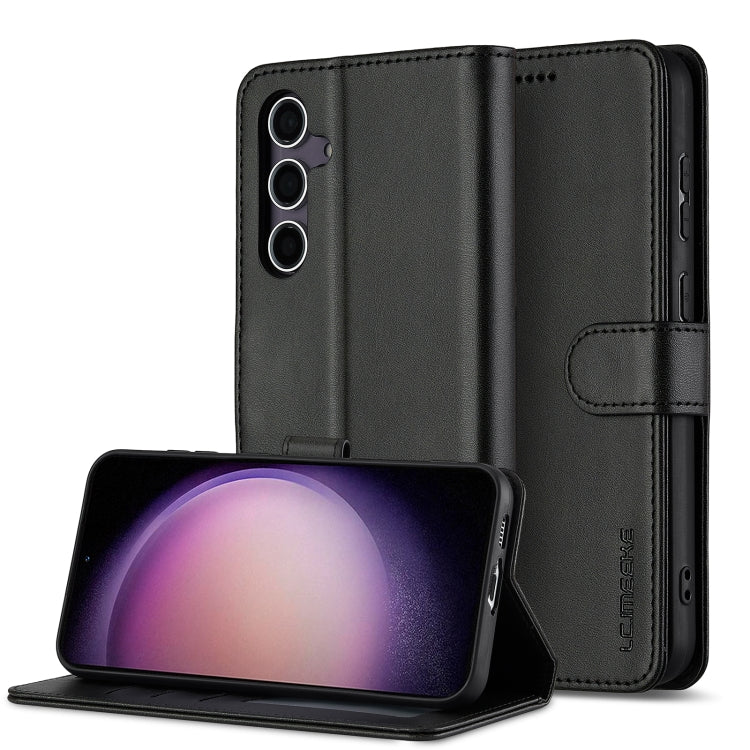 LC.IMEEKE Calf Texture Leather Phone Case, For Galaxy A08 5G/A08 4G, For Galaxy A18 5G/A18 4G, For Samsung Galaxy A57 5G, For Samsung Galaxy A37 5G, For Galaxy A27 5G, For Samsung Galaxy A07 4G, For Samsung Galaxy A17 5G, For Samsung Galaxy A56 5G     ...