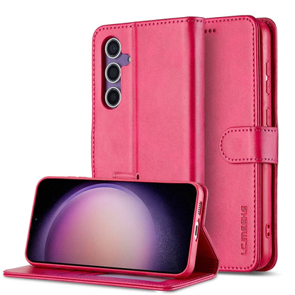 LC.IMEEKE Calf Texture Leather Phone Case, For Galaxy A08 5G/A08 4G, For Galaxy A18 5G/A18 4G, For Samsung Galaxy A57 5G, For Samsung Galaxy A37 5G, For Galaxy A27 5G, For Samsung Galaxy A07 4G, For Samsung Galaxy A17 5G, For Samsung Galaxy A56 5G     ...