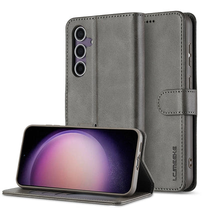 LC.IMEEKE Calf Texture Leather Phone Case, For Galaxy A08 5G/A08 4G, For Galaxy A18 5G/A18 4G, For Samsung Galaxy A57 5G, For Samsung Galaxy A37 5G, For Galaxy A27 5G, For Samsung Galaxy A07 4G, For Samsung Galaxy A17 5G, For Samsung Galaxy A56 5G     ...