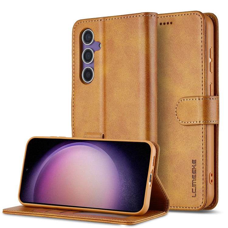 LC.IMEEKE Calf Texture Leather Phone Case, For Galaxy A08 5G/A08 4G, For Galaxy A18 5G/A18 4G, For Samsung Galaxy A57 5G, For Samsung Galaxy A37 5G, For Galaxy A27 5G, For Samsung Galaxy A07 4G, For Samsung Galaxy A17 5G, For Samsung Galaxy A56 5G     ...