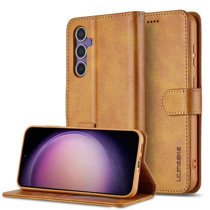 LC.IMEEKE Calf Texture Leather Phone Case, For Galaxy A08 5G/A08 4G, For Galaxy A18 5G/A18 4G, For Samsung Galaxy A57 5G, For Samsung Galaxy A37 5G, For Galaxy A27 5G, For Samsung Galaxy A07 4G, For Samsung Galaxy A17 5G, For Samsung Galaxy A56 5G     ...
