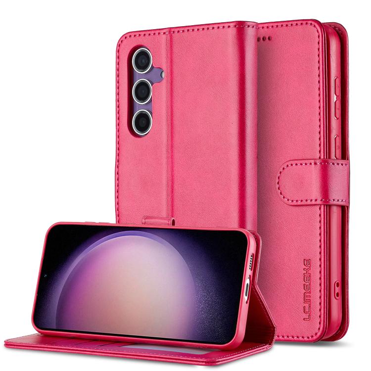 LC.IMEEKE Calf Texture Leather Phone Case, For Galaxy A08 5G/A08 4G, For Galaxy A18 5G/A18 4G, For Samsung Galaxy A57 5G, For Samsung Galaxy A37 5G, For Galaxy A27 5G, For Samsung Galaxy A07 4G, For Samsung Galaxy A17 5G, For Samsung Galaxy A56 5G     ...