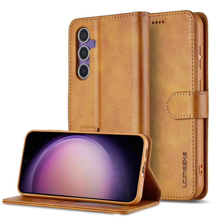 LC.IMEEKE Calf Texture Leather Phone Case, For Galaxy A08 5G/A08 4G, For Galaxy A18 5G/A18 4G, For Samsung Galaxy A57 5G, For Samsung Galaxy A37 5G, For Galaxy A27 5G, For Samsung Galaxy A07 4G, For Samsung Galaxy A17 5G, For Samsung Galaxy A56 5G     ...