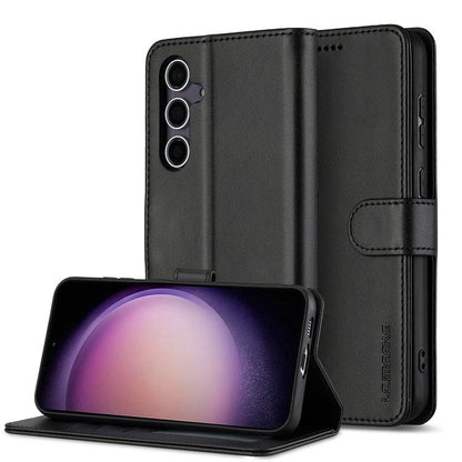 LC.IMEEKE Calf Texture Leather Phone Case, For Galaxy A08 5G/A08 4G, For Galaxy A18 5G/A18 4G, For Samsung Galaxy A57 5G, For Samsung Galaxy A37 5G, For Galaxy A27 5G, For Samsung Galaxy A07 4G, For Samsung Galaxy A17 5G, For Samsung Galaxy A56 5G     ...