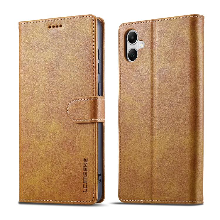 LC.IMEEKE Calf Texture Leather Phone Case, For Galaxy A08 5G/A08 4G, For Galaxy A18 5G/A18 4G, For Samsung Galaxy A57 5G, For Samsung Galaxy A37 5G, For Galaxy A27 5G, For Samsung Galaxy A07 4G, For Samsung Galaxy A17 5G, For Samsung Galaxy A56 5G     ...