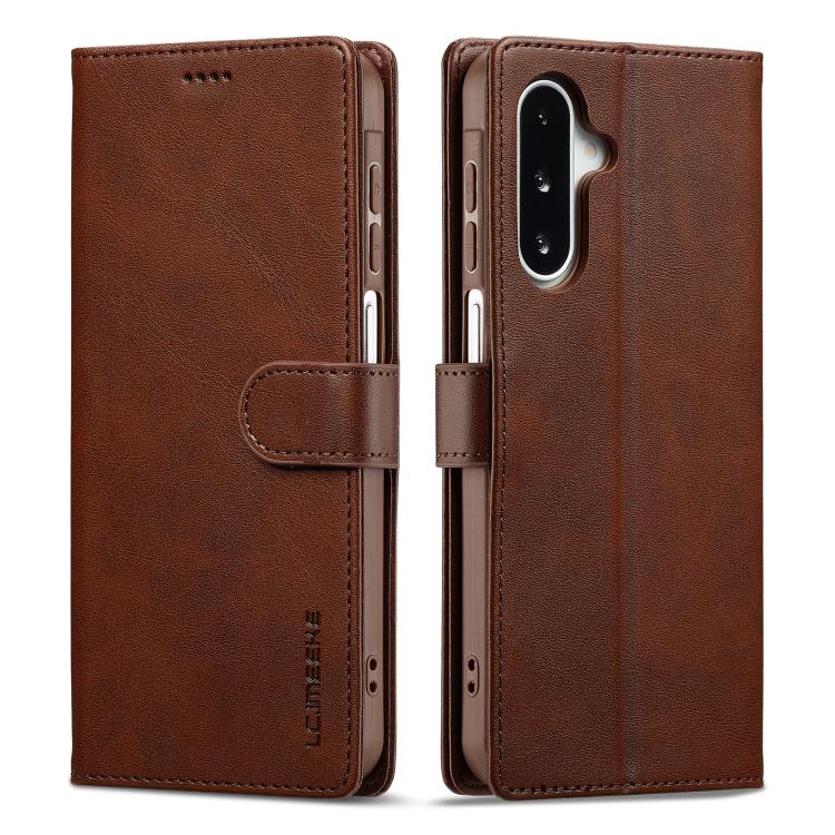 LC.IMEEKE Calf Texture Leather Phone Case, For Galaxy A08 5G/A08 4G, For Galaxy A18 5G/A18 4G, For Samsung Galaxy A57 5G, For Samsung Galaxy A37 5G, For Galaxy A27 5G, For Samsung Galaxy A07 4G, For Samsung Galaxy A17 5G, For Samsung Galaxy A56 5G     ...
