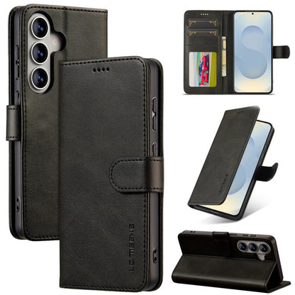 LC.IMEEKE Calf Texture Leather Phone Case, For Galaxy A08 5G/A08 4G, For Galaxy A18 5G/A18 4G, For Samsung Galaxy A57 5G, For Samsung Galaxy A37 5G, For Galaxy A27 5G, For Samsung Galaxy A07 4G, For Samsung Galaxy A17 5G, For Samsung Galaxy A56 5G     ...