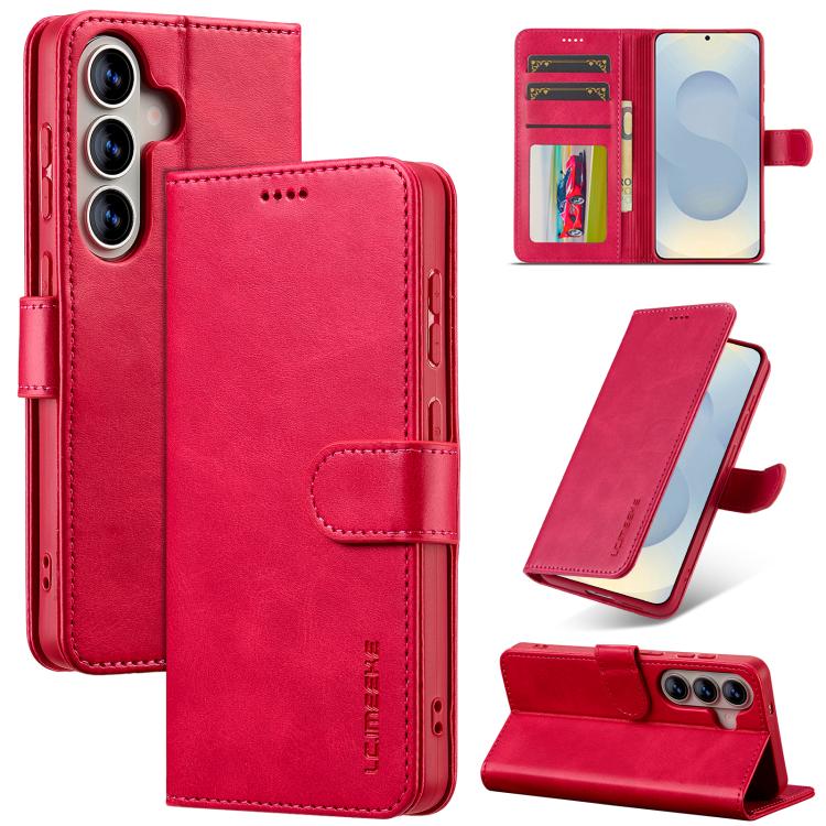LC.IMEEKE Calf Texture Leather Phone Case, For Galaxy A08 5G/A08 4G, For Galaxy A18 5G/A18 4G, For Samsung Galaxy A57 5G, For Samsung Galaxy A37 5G, For Galaxy A27 5G, For Samsung Galaxy A07 4G, For Samsung Galaxy A17 5G, For Samsung Galaxy A56 5G     ...