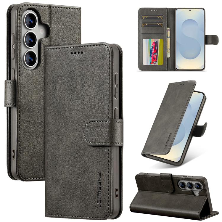 LC.IMEEKE Calf Texture Leather Phone Case, For Galaxy A08 5G/A08 4G, For Galaxy A18 5G/A18 4G, For Samsung Galaxy A57 5G, For Samsung Galaxy A37 5G, For Galaxy A27 5G, For Samsung Galaxy A07 4G, For Samsung Galaxy A17 5G, For Samsung Galaxy A56 5G     ...