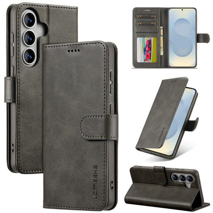 LC.IMEEKE Calf Texture Leather Phone Case, For Galaxy A08 5G/A08 4G, For Galaxy A18 5G/A18 4G, For Samsung Galaxy A57 5G, For Samsung Galaxy A37 5G, For Galaxy A27 5G, For Samsung Galaxy A07 4G, For Samsung Galaxy A17 5G, For Samsung Galaxy A56 5G     ...