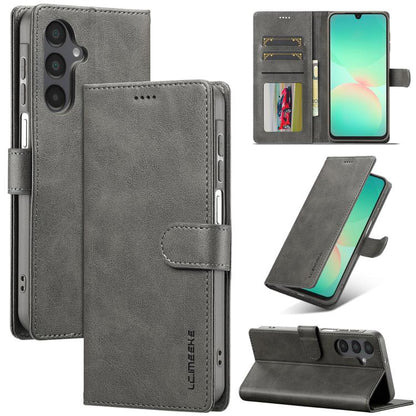 LC.IMEEKE Calf Texture Leather Phone Case, For Galaxy A08 5G/A08 4G, For Galaxy A18 5G/A18 4G, For Samsung Galaxy A57 5G, For Samsung Galaxy A37 5G, For Galaxy A27 5G, For Samsung Galaxy A07 4G, For Samsung Galaxy A17 5G, For Samsung Galaxy A56 5G     ...