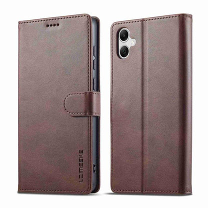 LC.IMEEKE Calf Texture Leather Phone Case, For Galaxy A08 5G/A08 4G, For Galaxy A18 5G/A18 4G, For Samsung Galaxy A57 5G, For Samsung Galaxy A37 5G, For Galaxy A27 5G, For Samsung Galaxy A07 4G, For Samsung Galaxy A17 5G, For Samsung Galaxy A56 5G     ...