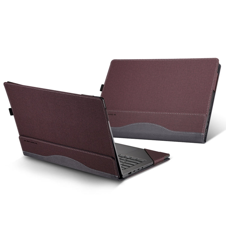 Leather Laptop Shockproof Protective Case, For Dell Pro 16 PC16255 / 16 DC16250, For Dell 16 Plus / Pro 16 Plus, For Dell Latitude 7455 14 inch, For Dell Latitude 3430 14 inch, For Dell Latitude 7640 16 inch, For Dell Latitude 7650 16 inch