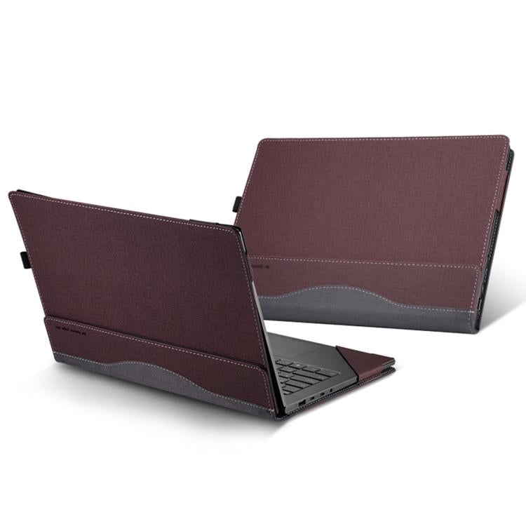 Leather Laptop Shockproof Protective Case, For Dell Pro 16 PC16255 / 16 DC16250, For Dell 16 Plus / Pro 16 Plus, For Dell Latitude 7455 14 inch, For Dell Latitude 3430 14 inch, For Dell Latitude 7640 16 inch, For Dell Latitude 7650 16 inch