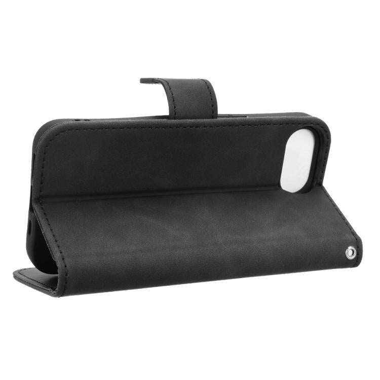Skin Feel Magnetic Flip Leather Phone Case, For iPhone 17e / 16e, For iPhone 17 Pro Max, For iPhone 17 Pro, For iPhone 17, For iPhone Air, For iPhone 16 Pro Max, For iPhone 16 Pro