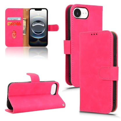 Skin Feel Magnetic Flip Leather Phone Case, For iPhone 17e / 16e, For iPhone 17 Pro Max, For iPhone 17 Pro, For iPhone 17, For iPhone Air, For iPhone 16 Pro Max, For iPhone 16 Pro