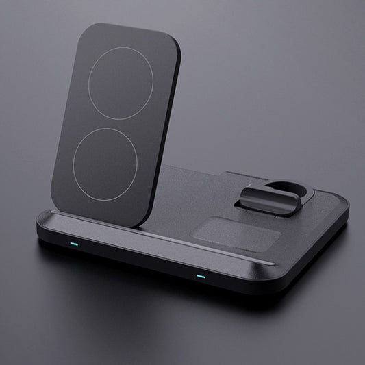 DW08 15W 3-in-1 opvouwbare draadloze oplader