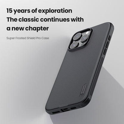 NILLKIN Frosted Shield Pro PC + TPU Phone Case, For iPhone 16 Pro Max