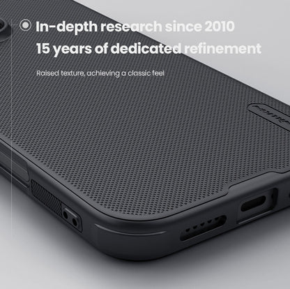 NILLKIN Frosted Shield Pro PC + TPU Phone Case, For iPhone 16 Pro Max