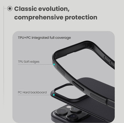 NILLKIN Frosted Shield Pro PC + TPU Phone Case, For iPhone 16 Pro Max