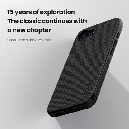 NILLKIN Frosted Shield Pro PC + TPU Phone Case, For iPhone 17e / 16e, For iPhone 17