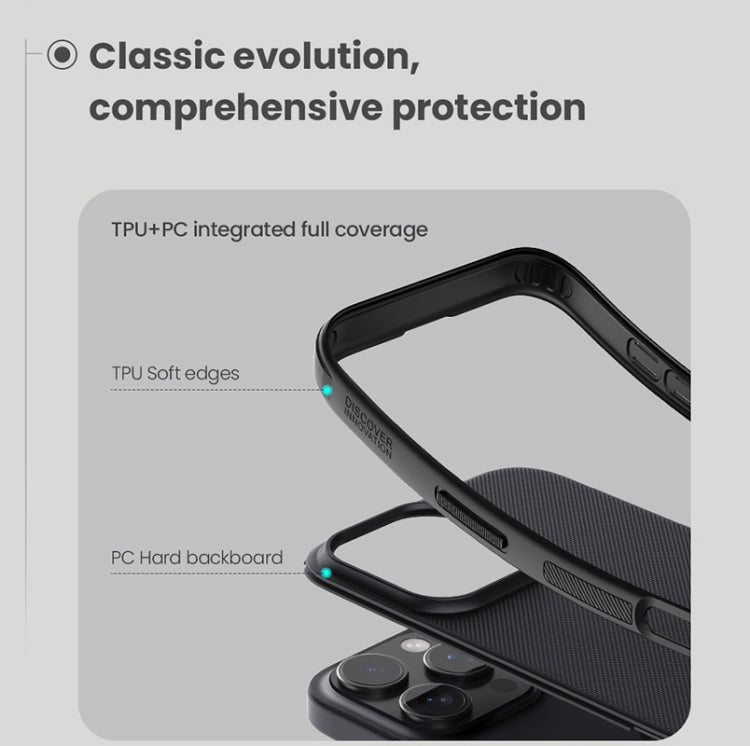 NILLKIN Frosted Shield Pro Magnetic Magsafe Phone Case, For iPhone 16 Pro