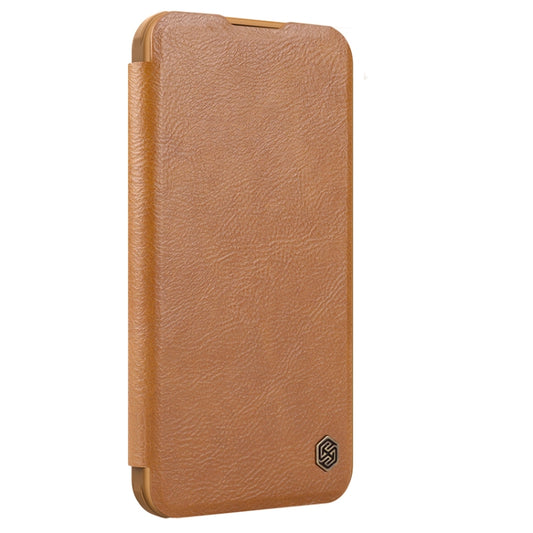 NILLKIN Qin Prop Series Flip Camera Cover Design Leather Phone Case, For iPhone 16