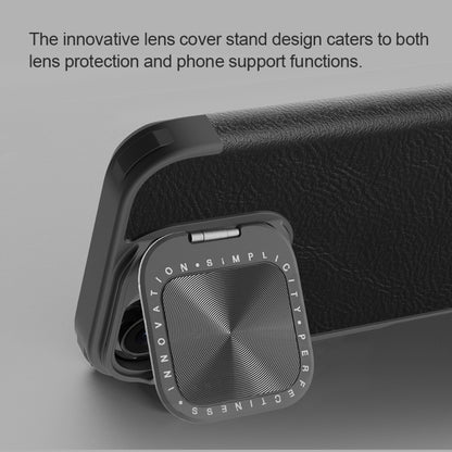 NILLKIN Qin Prop Series Flip Camera Cover Design Leather Phone Case, For iPhone 16